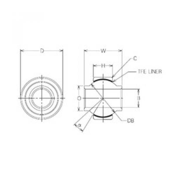 Bearing MBYT18 NMB #1 image