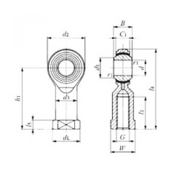 Bearing PHS 12EC IKO #1 image