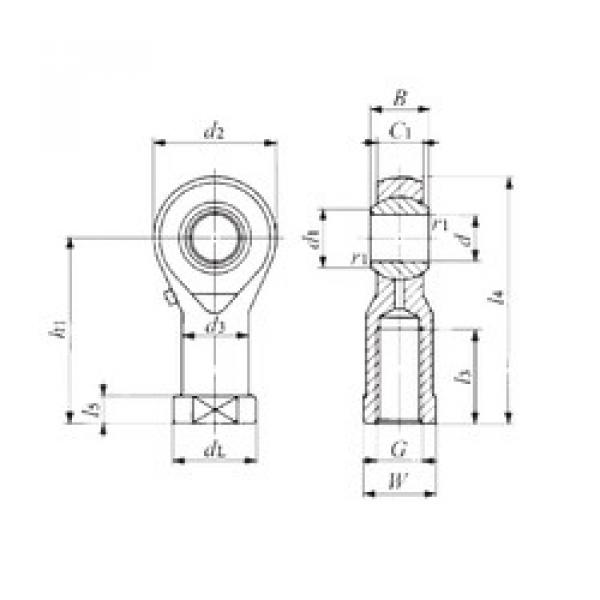 Bearing PHSA 22 IKO #1 image