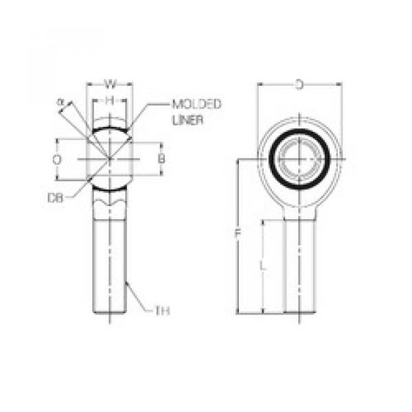 Bearing RBM16E NMB #1 image