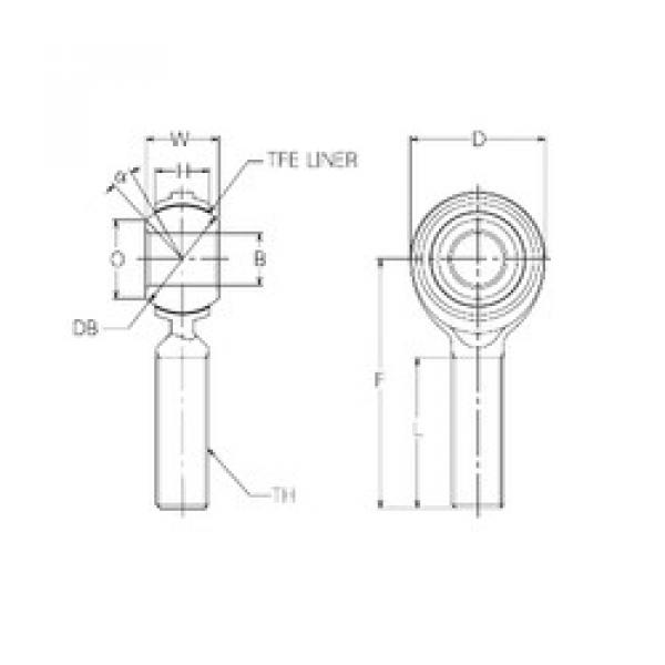 Bearing RBT14E NMB #1 image