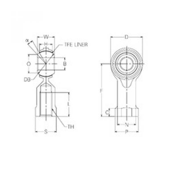 Bearing RBT20 NMB #1 image