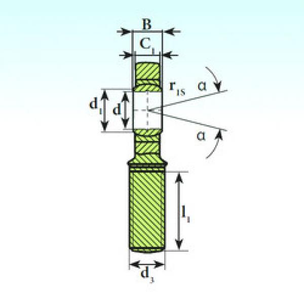 Bearing SA 10 C ISB #1 image