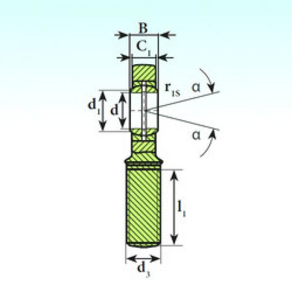 Bearing SA 45 ES 2RS ISB #1 image