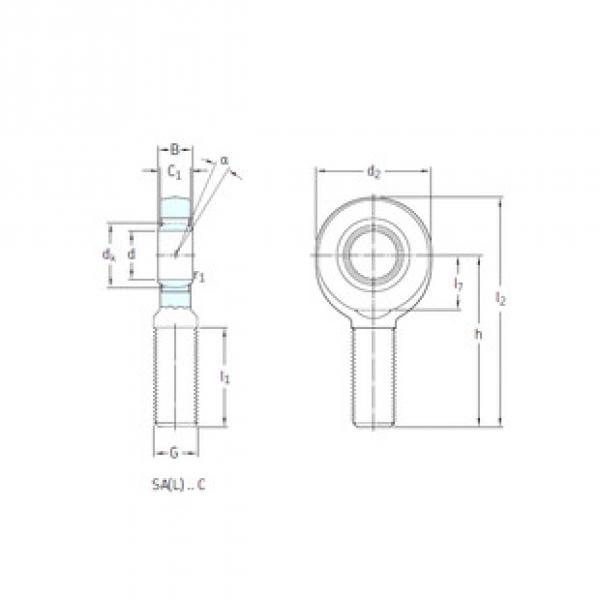 Bearing SAL8C SKF #1 image