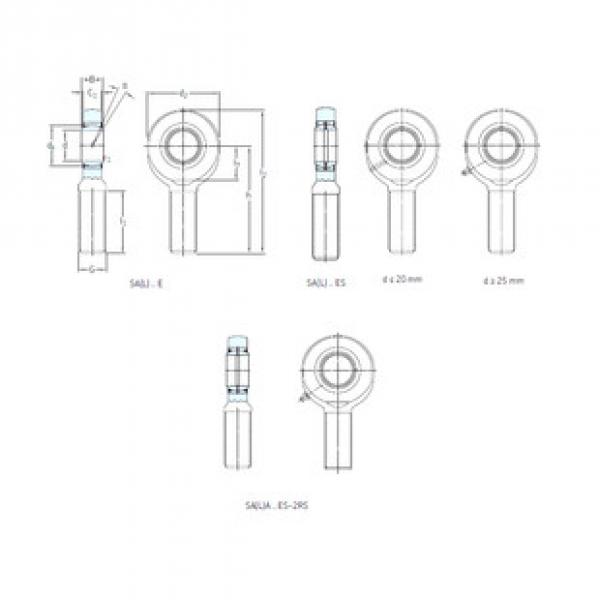 Bearing SA17ES SKF #1 image