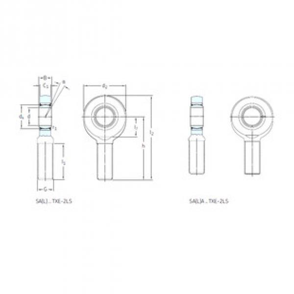 Bearing SA60TXE-2LS SKF #1 image