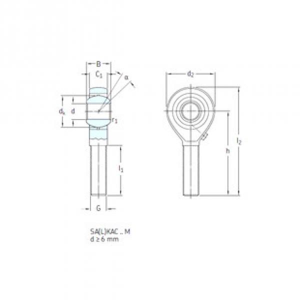 Bearing SAKAC14M SKF #1 image