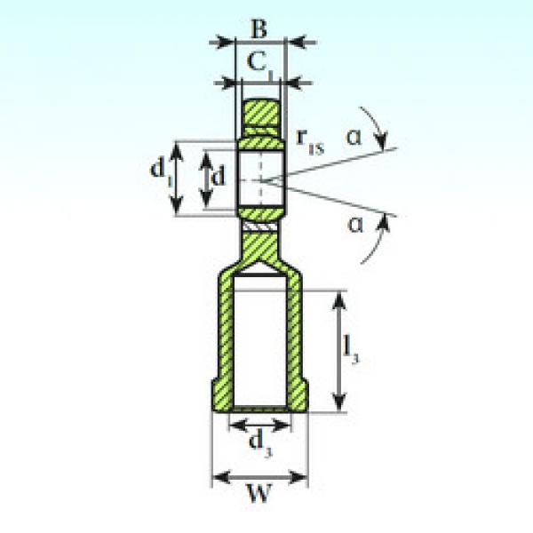 Bearing SI 6 C ISB #1 image