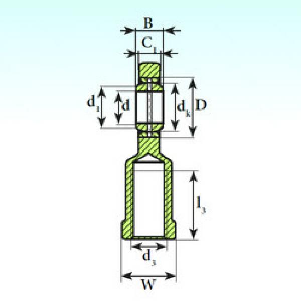 Bearing SI 15 ES 2RS ISB #1 image