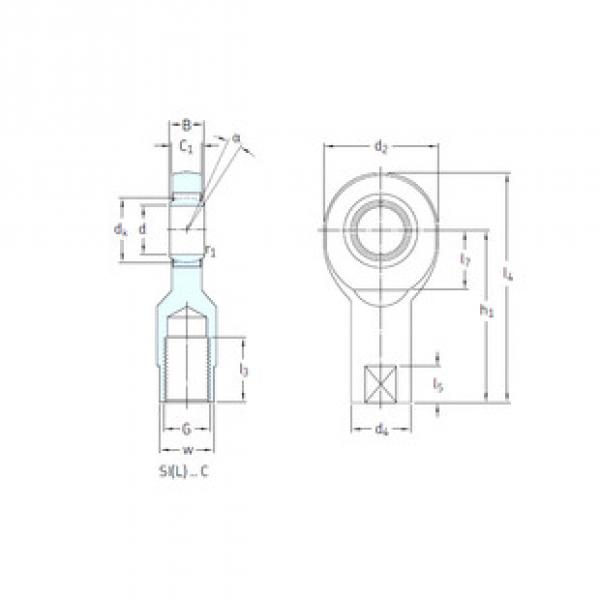 Bearing SI30C SKF #1 image