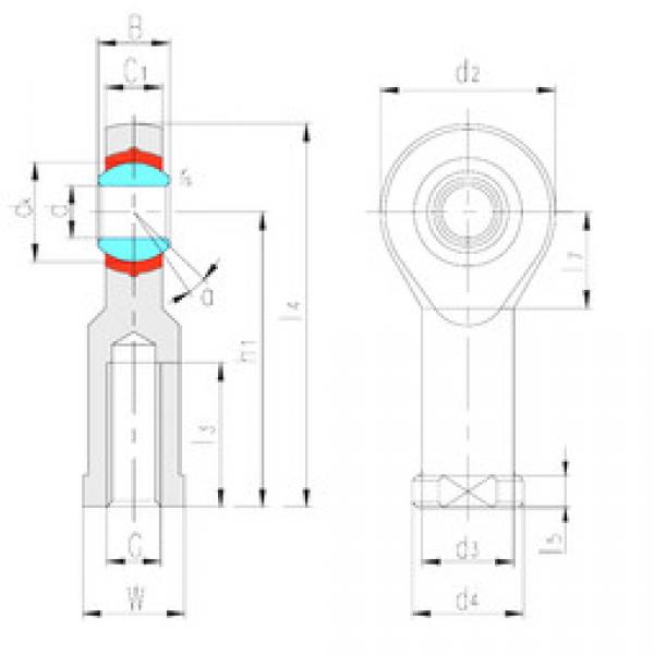 Bearing SIBP16N LS #1 image