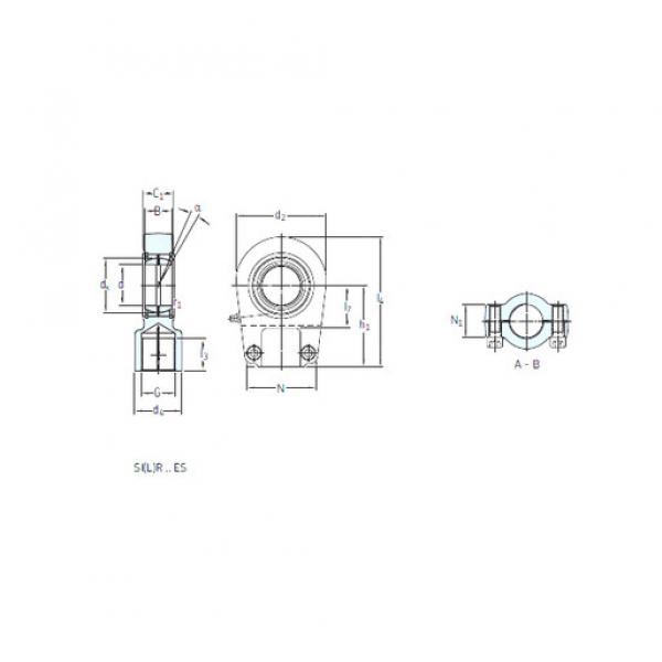 Bearing SILR 100 ES SKF #1 image