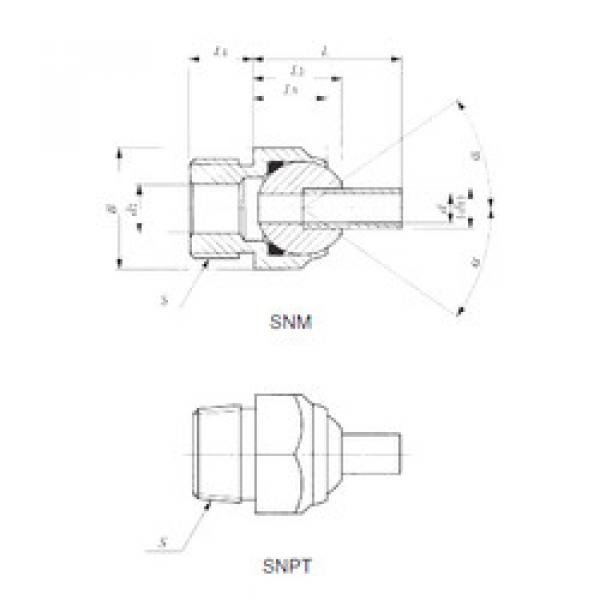 Bearing SNM 20-50 IKO #1 image