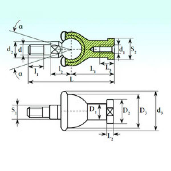 Bearing SQZ 14 C RS ISB #1 image