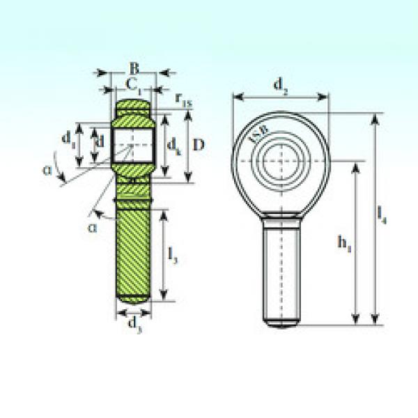 Bearing TSM 16 C ISB #1 image