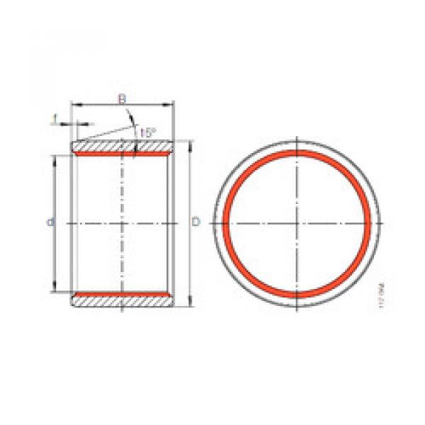 Bearing ZGB 80X90X80 INA #1 image